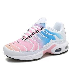 Unisex Men Sneakers Mesh Running Shoes Women Portable Casual Breathable Cushion Walking Spring Summer Autumn Hot Sale Outdoor (Color: Pink)