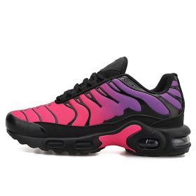 Unisex Men Sneakers Mesh Running Shoes Women Portable Casual Breathable Cushion Walking Spring Summer Autumn Hot Sale Outdoor (Color: Rose Red)