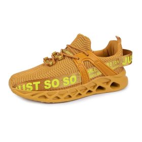Four Seasons Sneaker Men Women Luxury White Multicolor Camouflage Breathable Mesh Fly Woven Casual Shoes Outdoor Running Walking (Color: Gold)