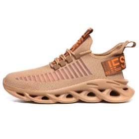 Women and Men Sneakers Breathable Running Shoes Outdoor Sport Fashion Comfortable Casual Couples Gym Mens Shoes Zapatos De Mujer (Color: G101 Brown)