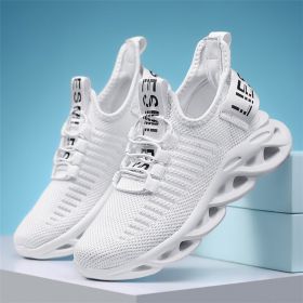 New Style Kids Shoes Boys Breathable Sports Shoes Girls Fashion Casual Shoes Kids Non-Slip Sneakers Children Running Shoes (Color: White)