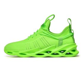 Women and Men Sneakers Breathable Running Shoes Outdoor Sport Fashion Comfortable Casual Couples Gym Mens Shoes Zapatos De Mujer (Color: G157 Green)