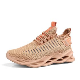 Women and Men Sneakers Breathable Running Shoes Outdoor Sport Fashion Comfortable Casual Couples Gym Mens Shoes Zapatos De Mujer (Color: 116 brown)