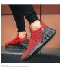 Male Fashion Non-slip Lac-up Mesh Sneakers Casual Sports Shoes Men Lightweight Comfortable Breathable Walking Jogging Trainers