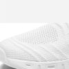 Spring Summer Autumn 39-48 Slip-on Casual Shoes Men Fly Woven Running Sneaker Soft Sole Comfortable Breathable Outdoor Sport