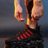 Casual Shoes Breathable Sneakers Mesh Boy Men Hot Comfortable Sport New Tenis Red Black Gray Spring Summer Autumn Blade Big Size